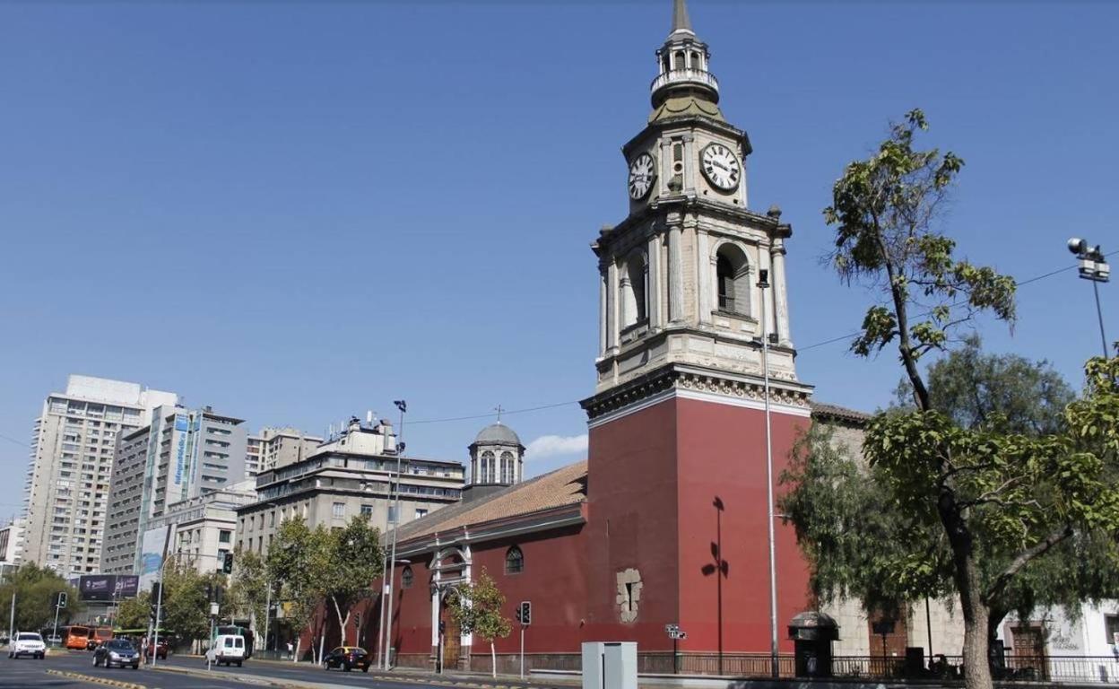 Depto 707 Excelente Ubicacion Metro Sta Lucia, Barrio Paris Londres Centro Santiago Apartment Exterior photo